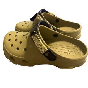 Crocs All Terrain Clog With Adjustable Strap Army Green Men Sz 6 Women Sz 8